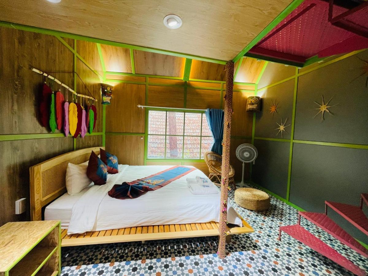 Hotel Rosie Garden Mang Den Kon Von Kla Esterno foto